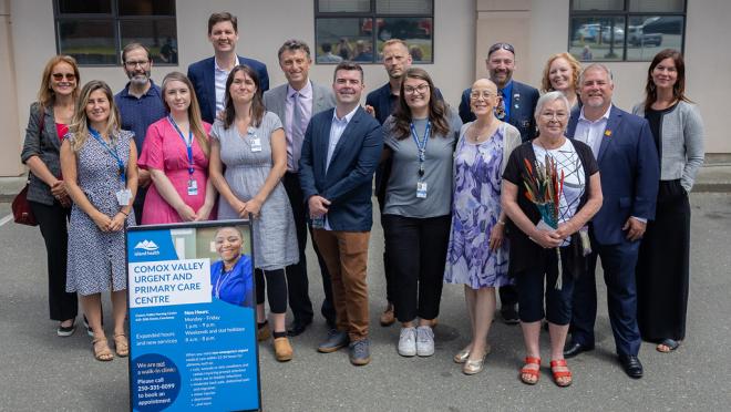 Comox Valley UPCC opening